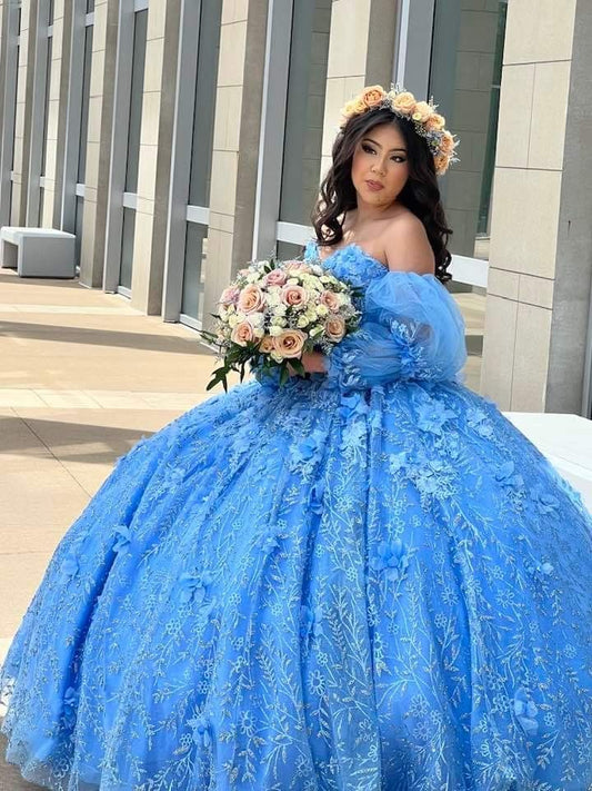 A line Sweetheart Quinceanera Dress Ball Gown S6121