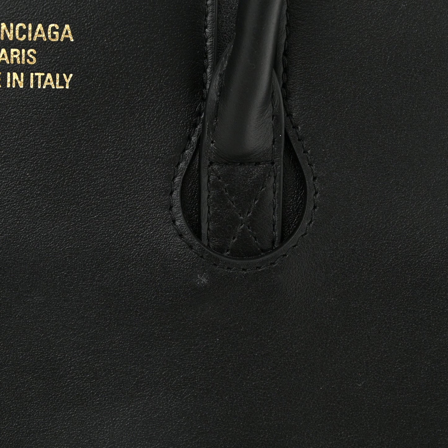 Smooth Calfskin Small Bel Air Carry All Bag Black