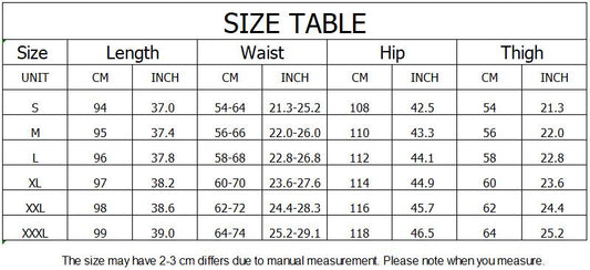 Hip Hop Women Pants Streetwear Leg Pants S2510