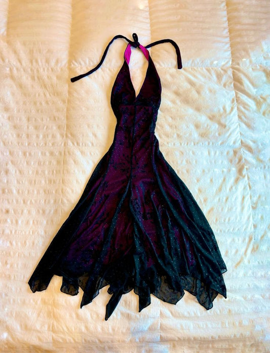 Halter Short Party Dress Cute Birthday Outfits S6769