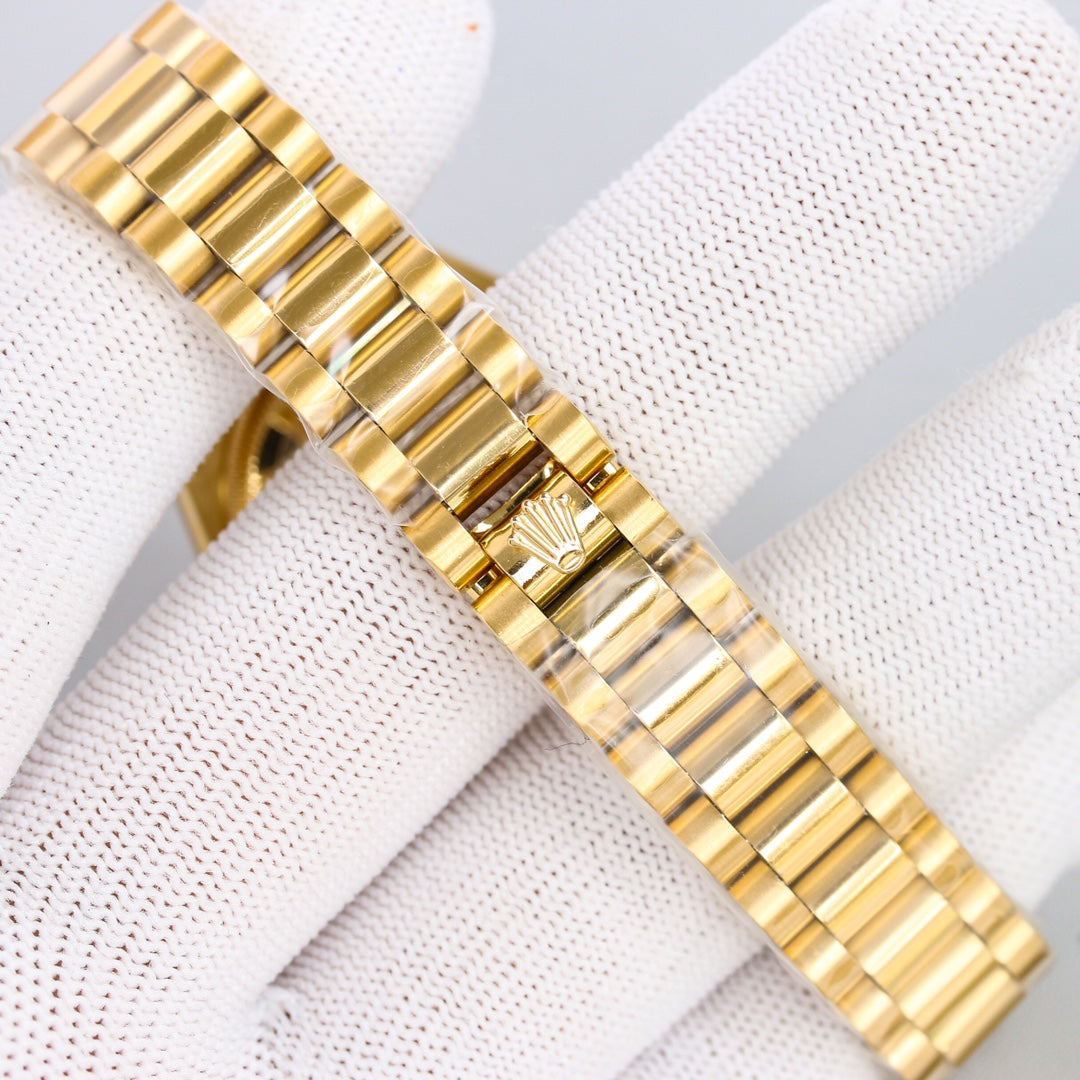 DATEJUST 31 GOLD BLUE DIAL