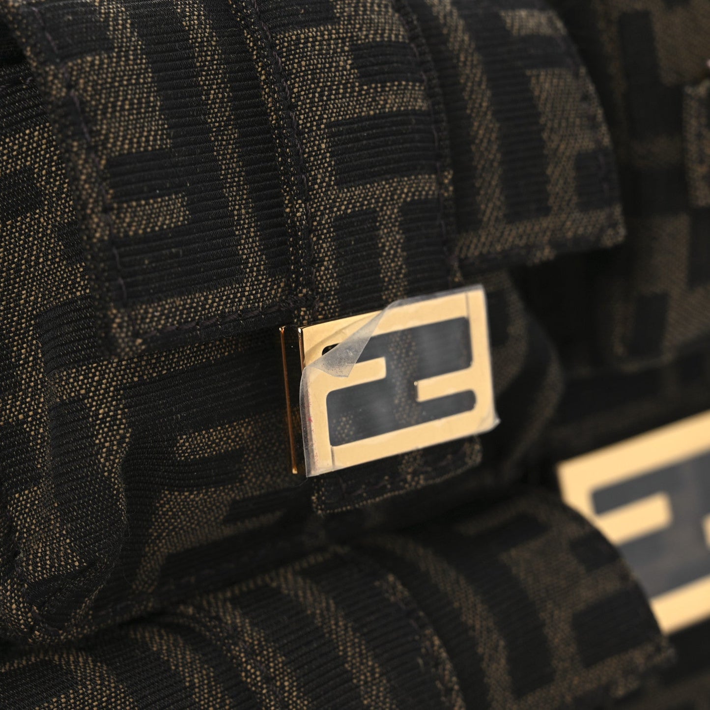 Fabric Jacquard FF 1974 Multipocket Baguette Tobacco Moro