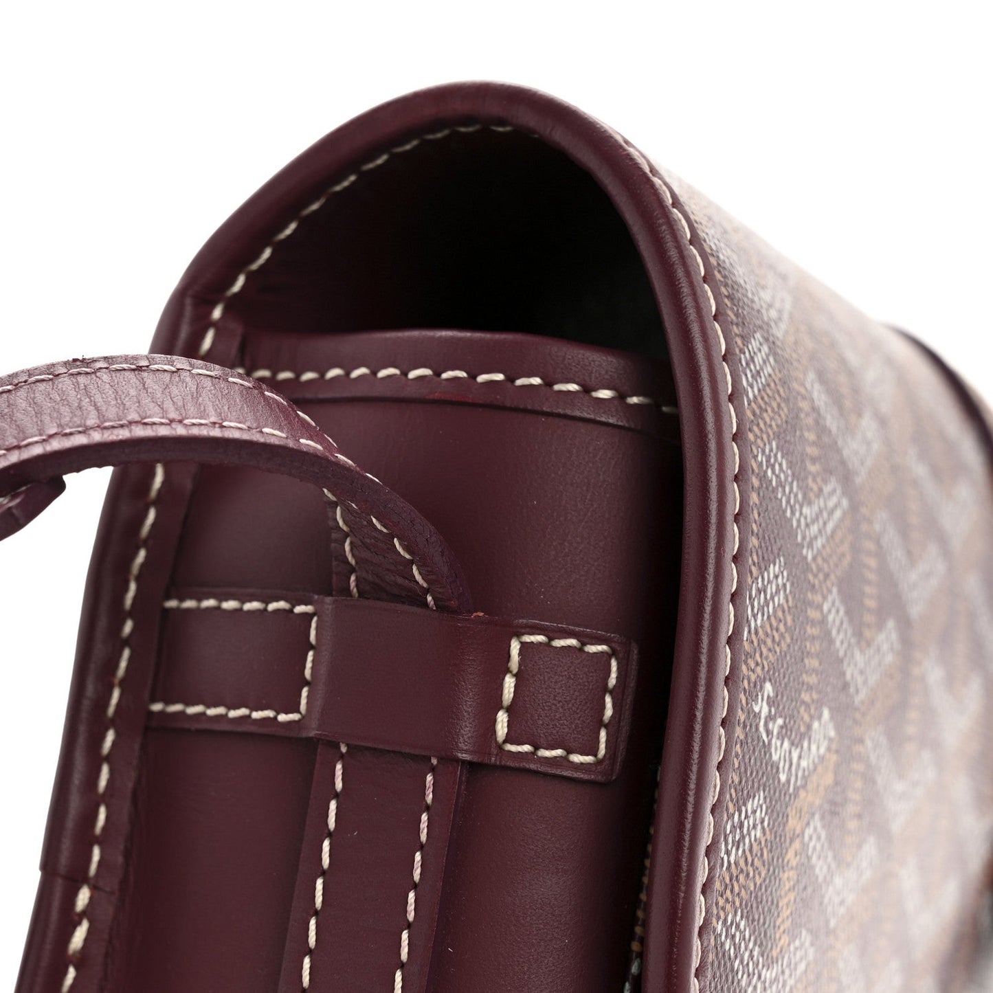 Goyardine Belvedere II PM Messenger Bag Bordeaux