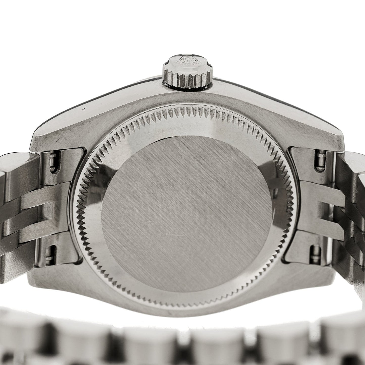Stainless Steel 18K White Gold 26mm Oyster Perpetual Datejust Watch Black Roman 179174