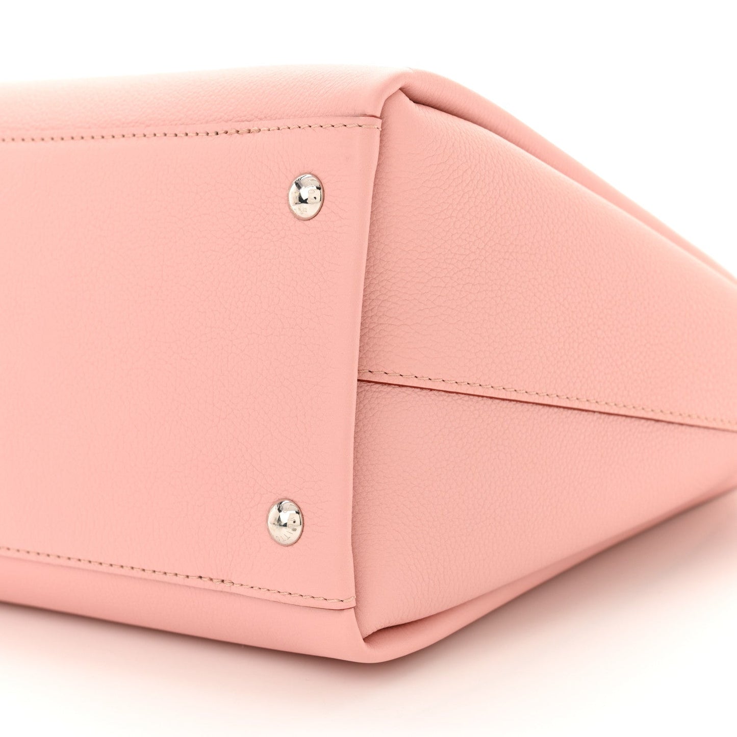 Calfskin Lockmeto Rose Poudre