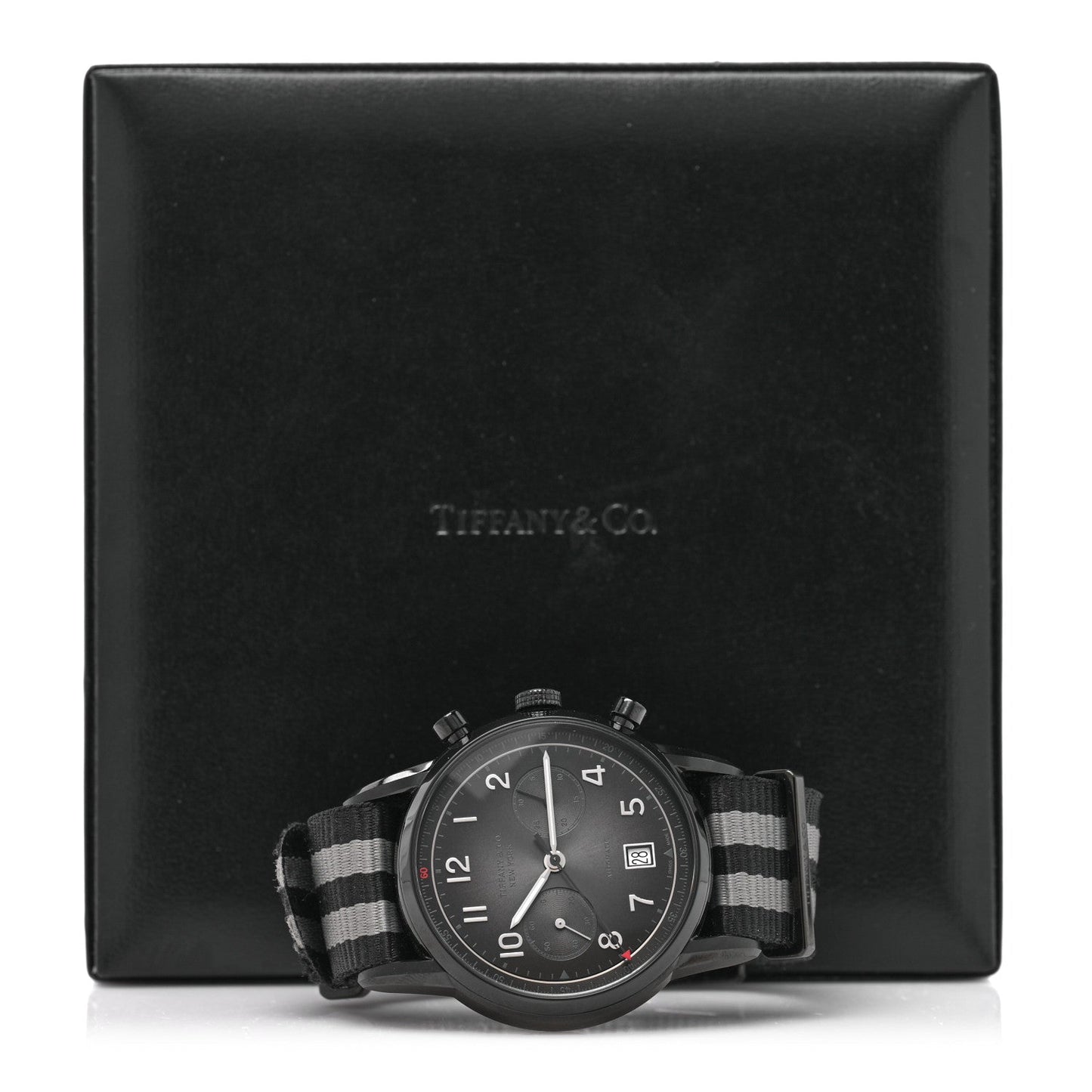 DLC Stainless Steel Nylon 40mm CT60 Automatic Watch Black