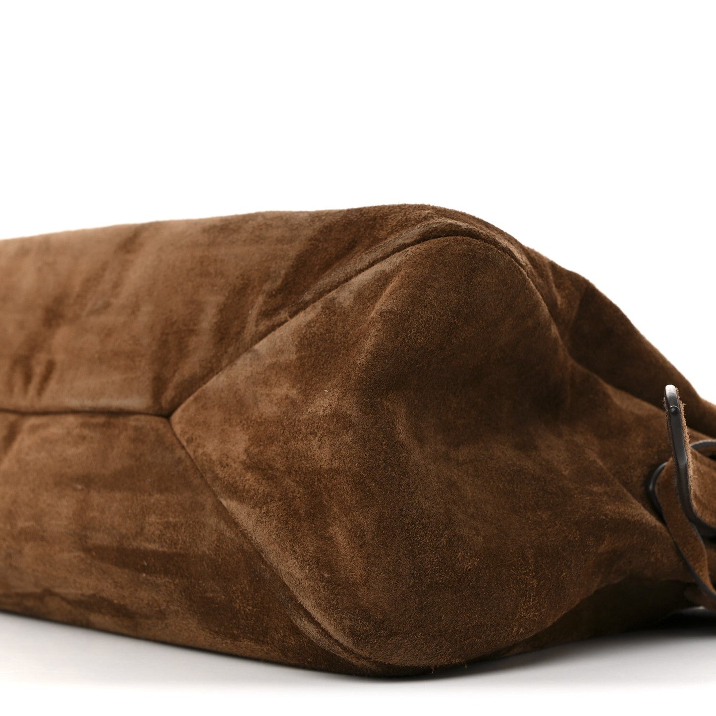 Scamosciato Suede Large Aimee Shoulder Bag Cacao