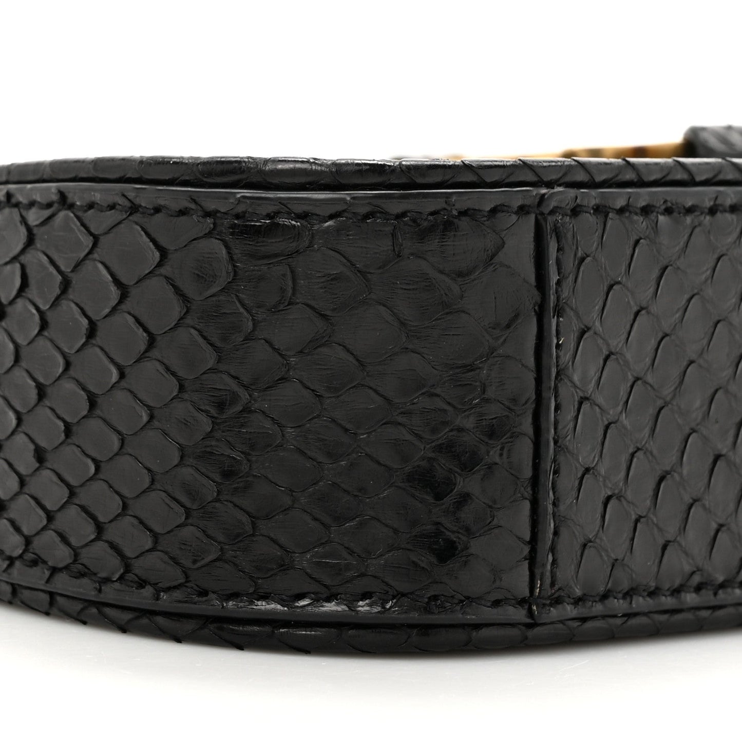 Snakeskin Le 5 A 7 Mini Hobo Black