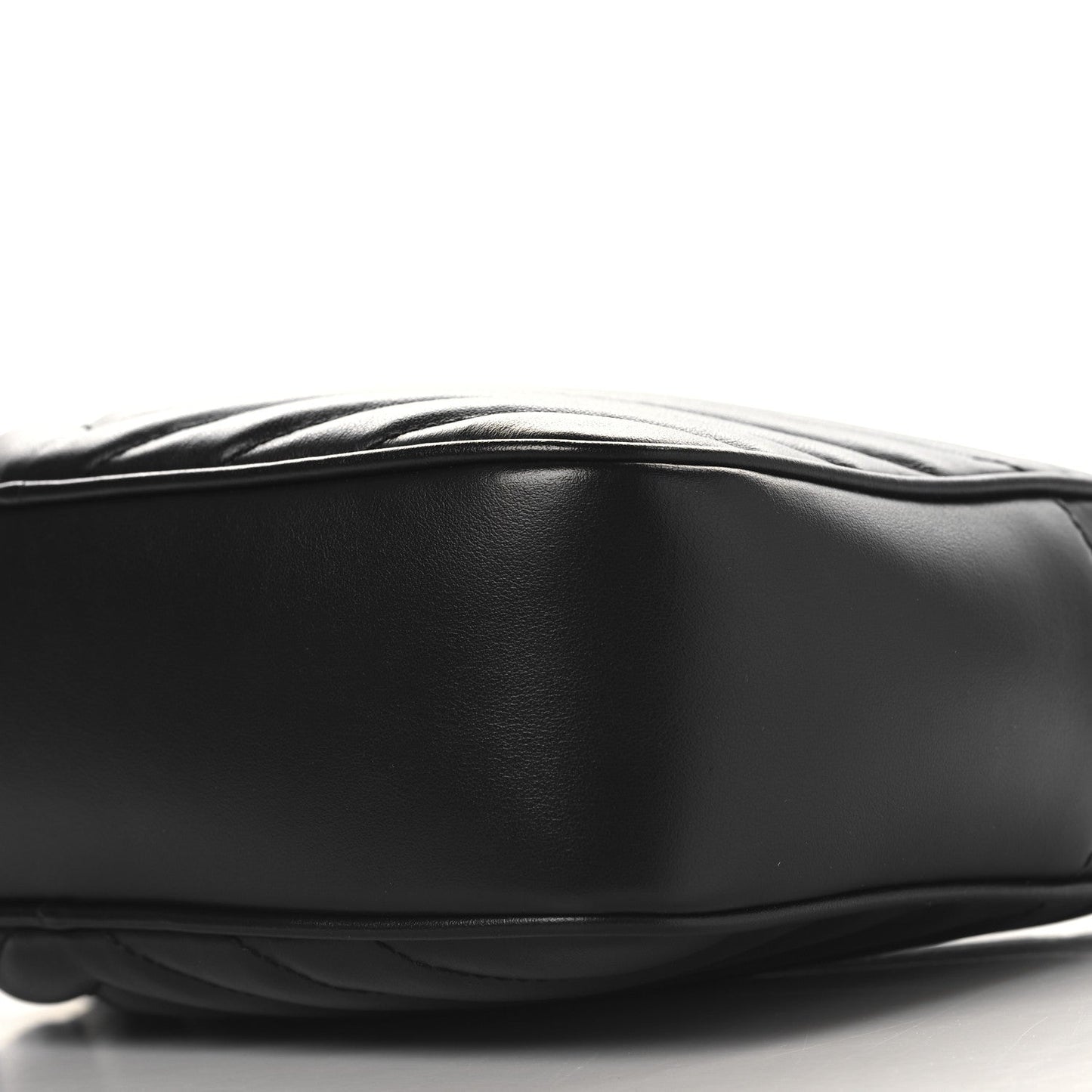 Calfskin Matelasse Monogram Lou Camera Bag Black