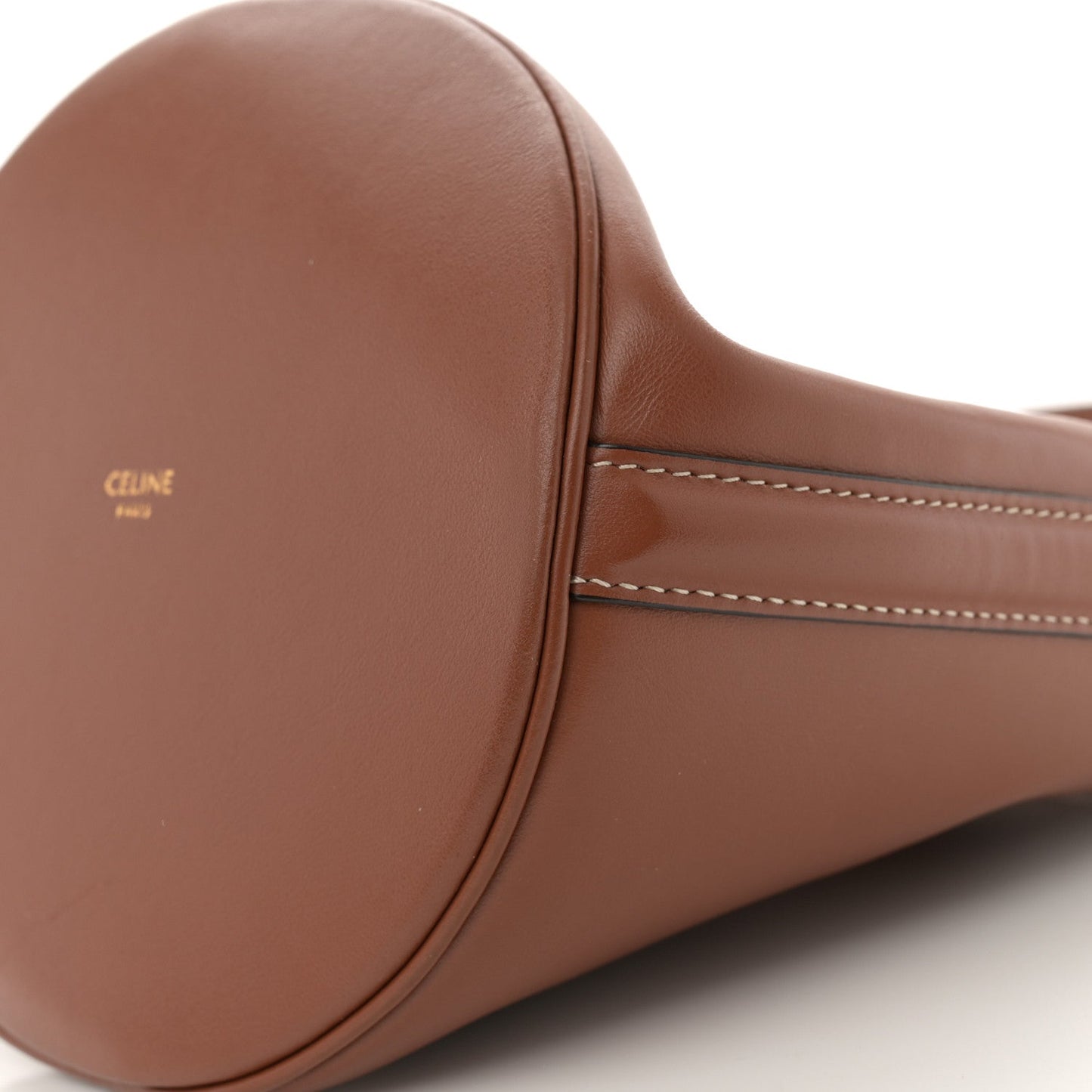 Smooth Calfskin Teen Bucket 16 Tan