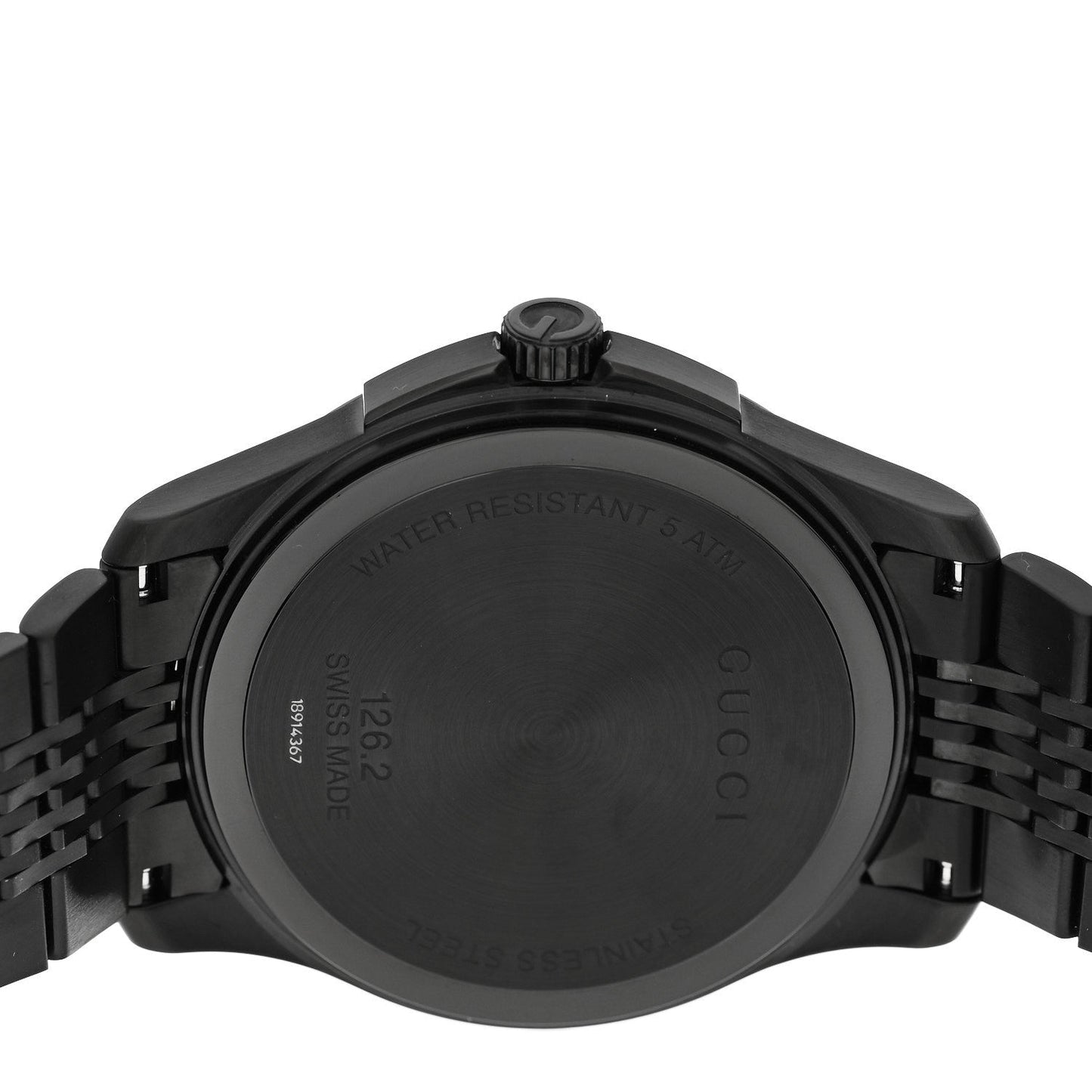 PVD Stainless Steel 44mm G-Timeless Quartz Watch Black