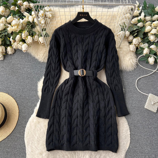 knitted dress for women S4593