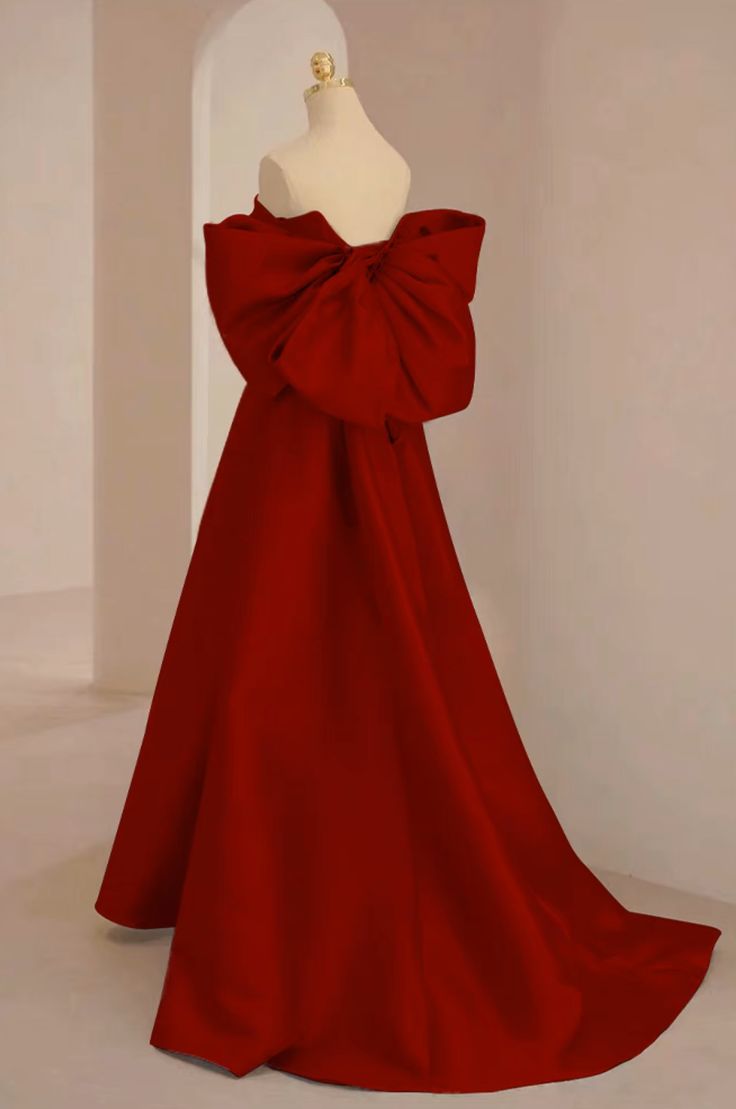 A-Line Sweetheart Neck Satin Long Prom Dress, Long Formal Dress S5191