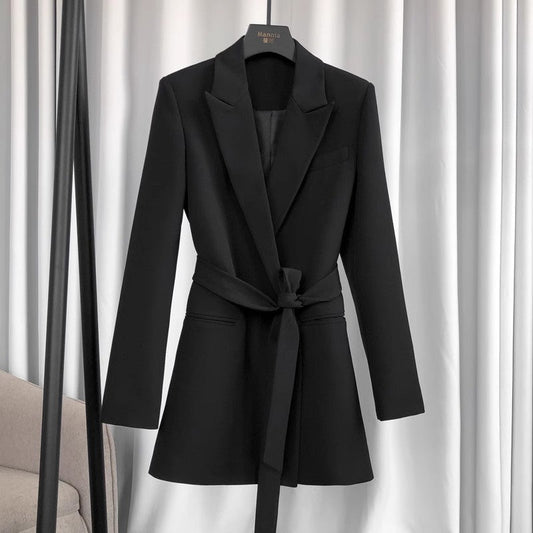 2023 New Style Chic Suit Formal Suit Jacket Women Black S3471