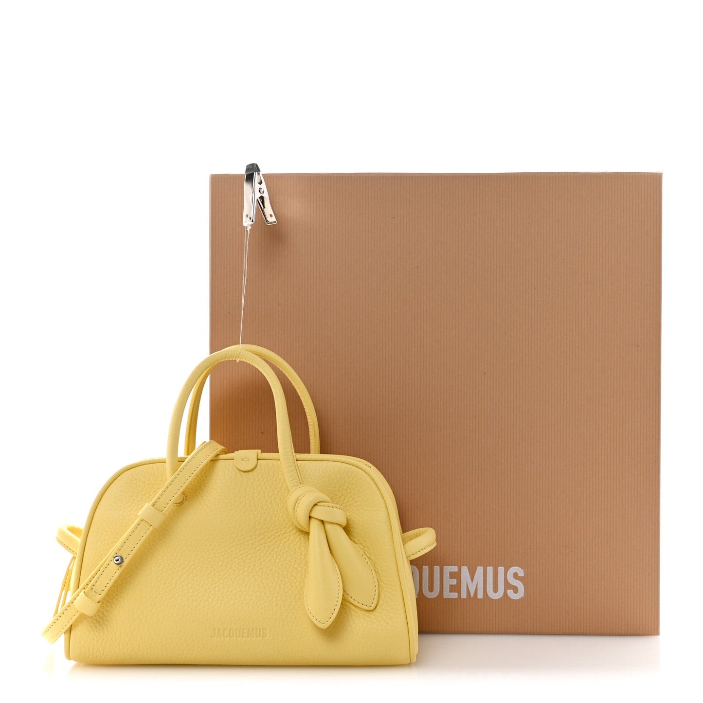 Grained Calfskin Le Petit Turismo Light Yellow