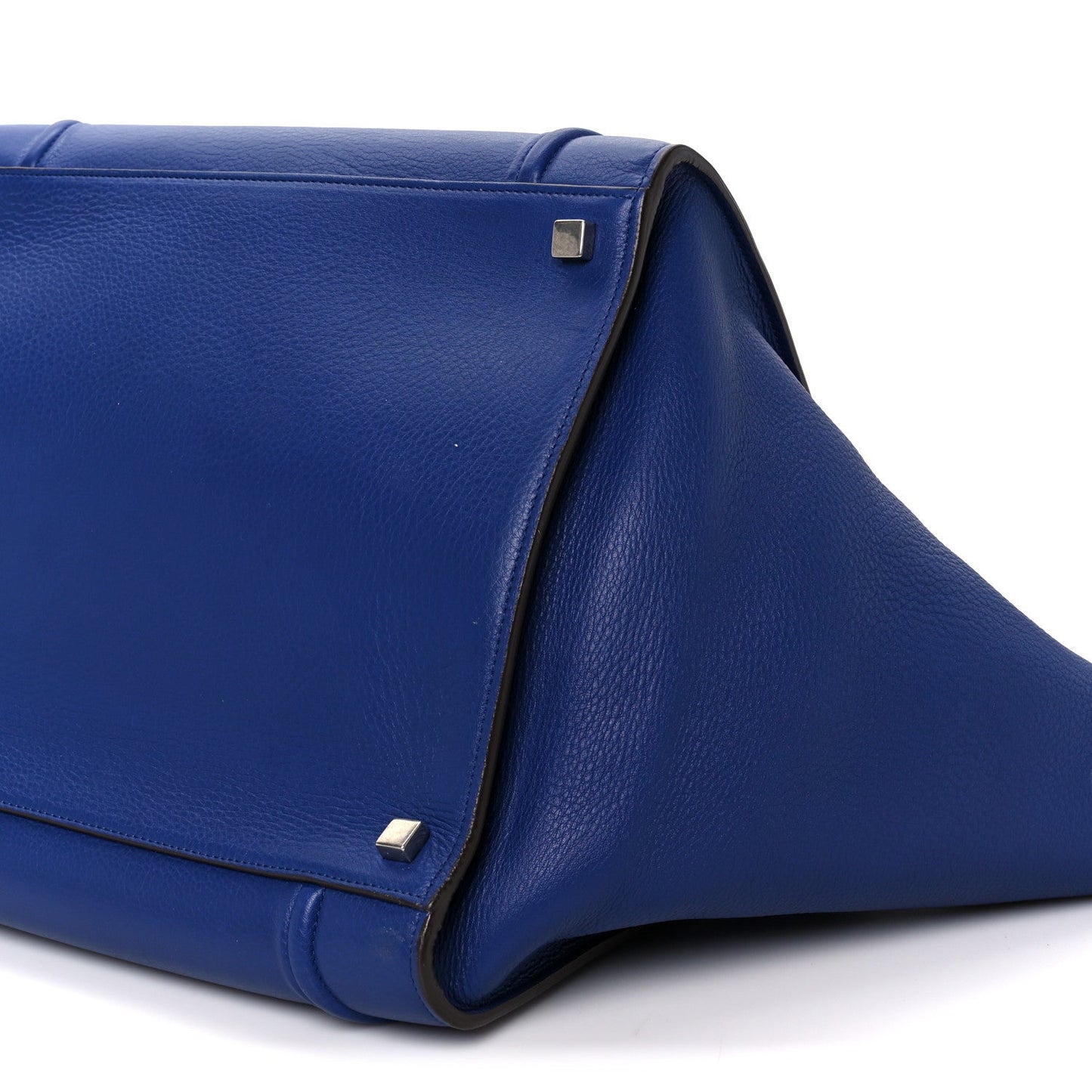 Grained Calfskin Medium Phantom Luggage Indigo