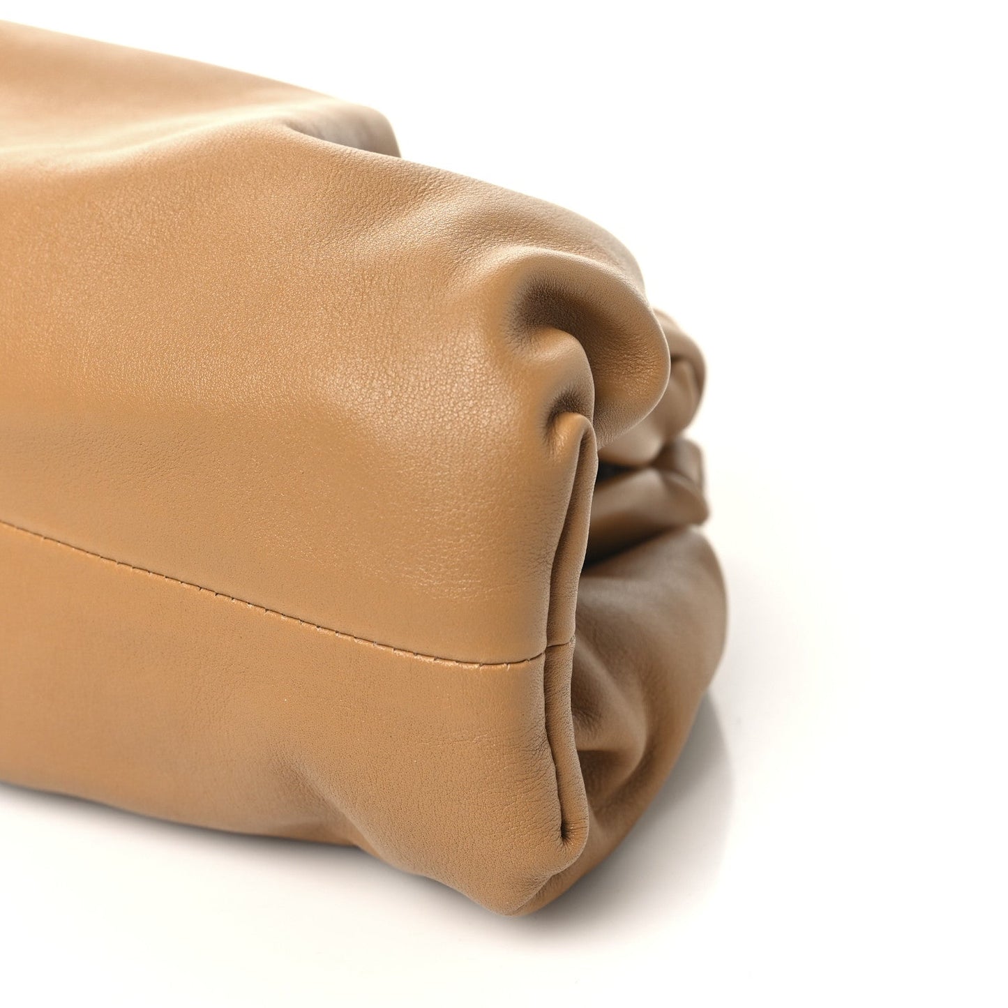 Calfskin Teen Pouch Caramel