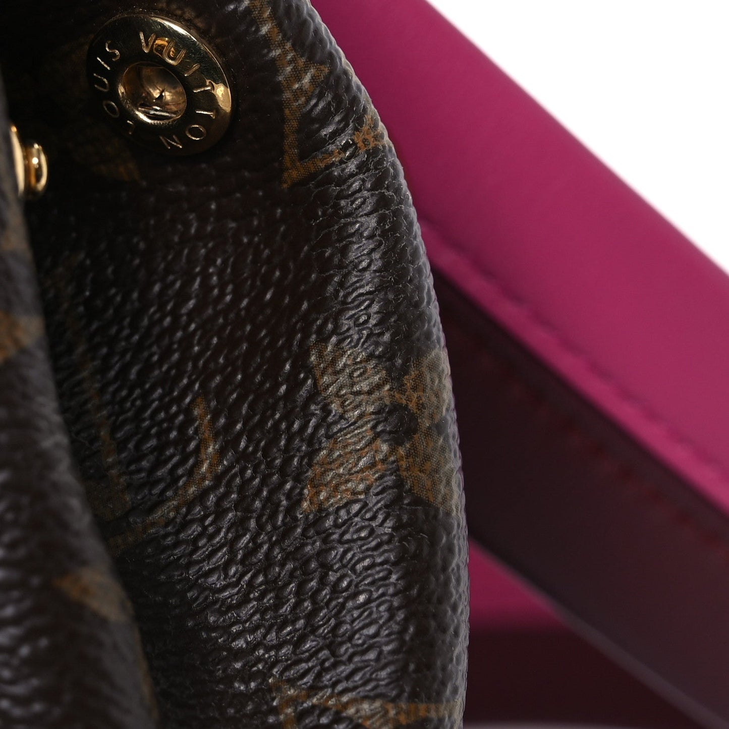Monogram Cluny BB Bordeaux Fuchsia