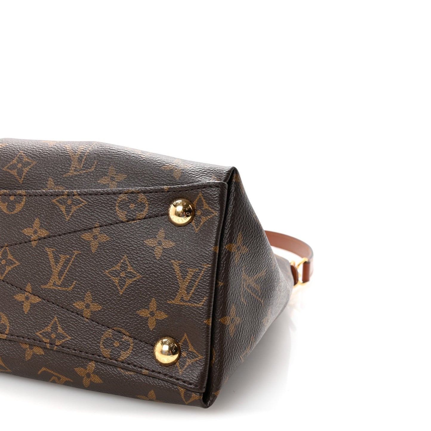 Monogram V Tote MM Black