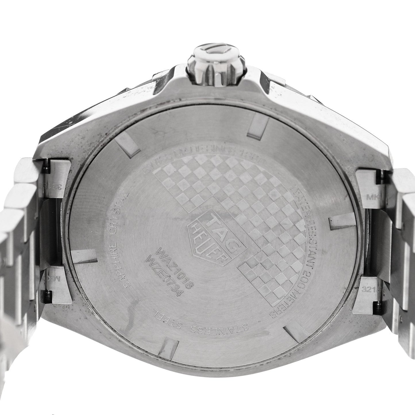Stainless Steel 43mm Formula 1 Quartz Watch Silver WAZ1018