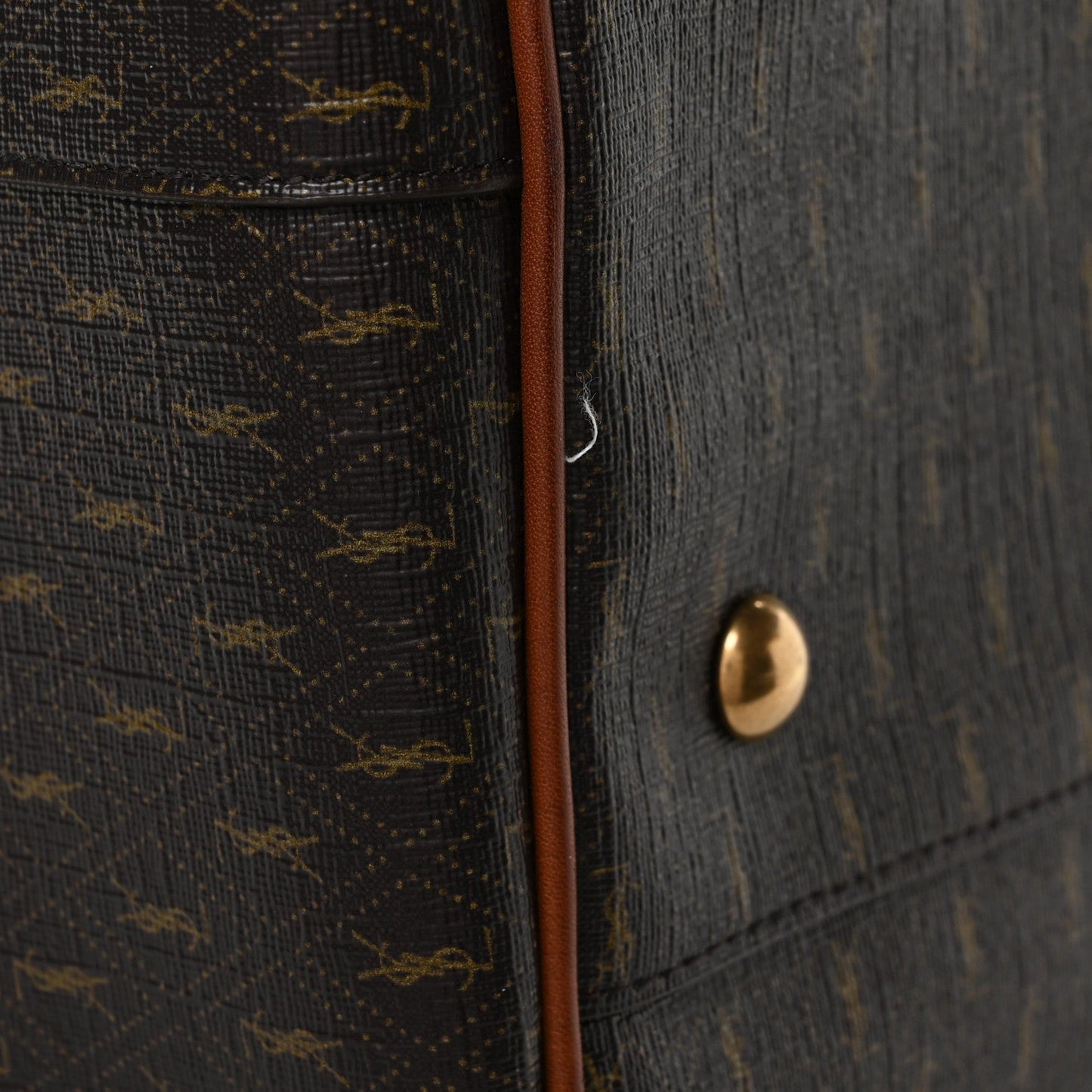 Canvas Smooth Calfskin Le Monogramme 72H Duffle Chestnut