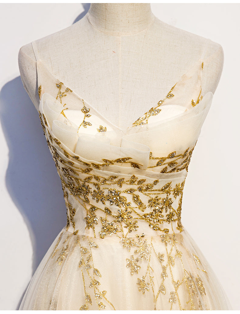 Beautiful Lace Long Prom Gowns, New Style Prom Dresses