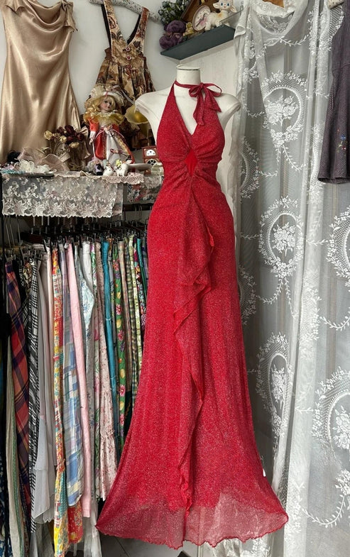 Black/Red Sweet Vintage Fashion Backless Long A-Line Chiffon Tulle Ball Gowns Prom Dress Birthday Dresses