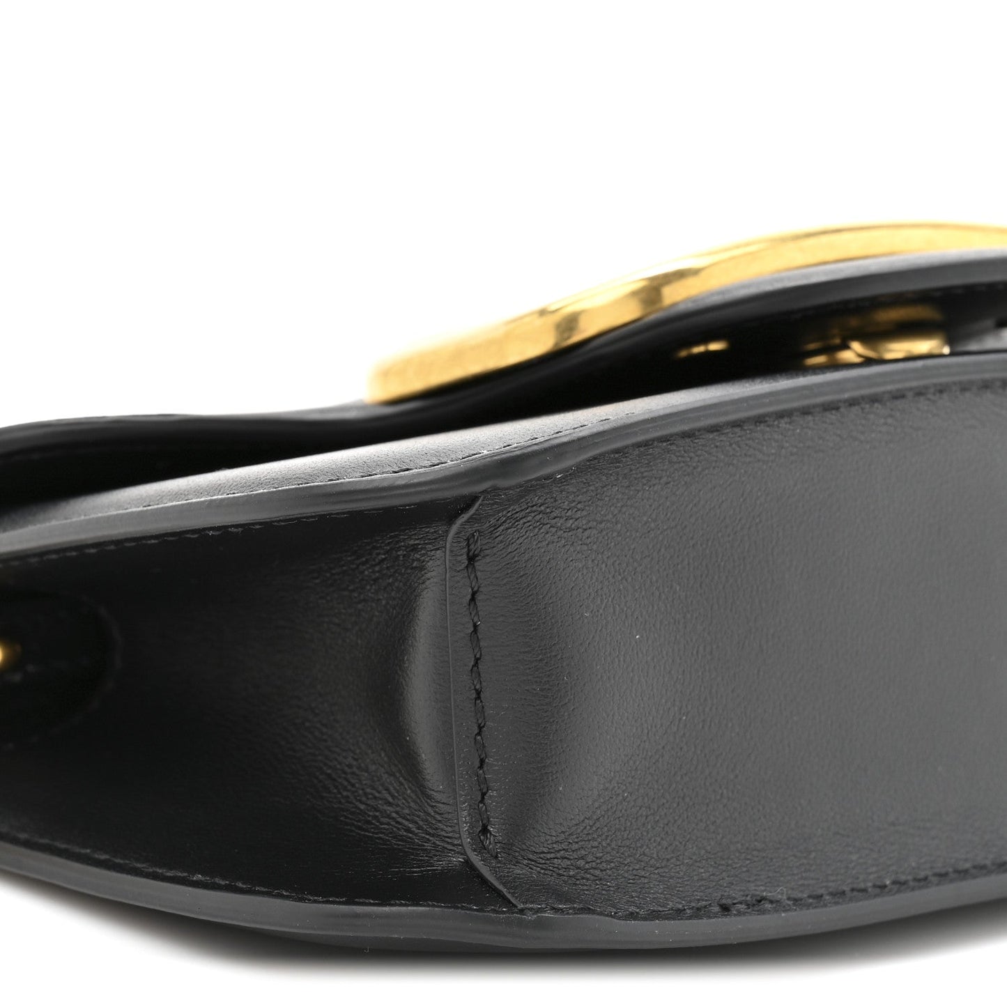 Calfskin Vlogo Small Loco Shoulder Bag Black