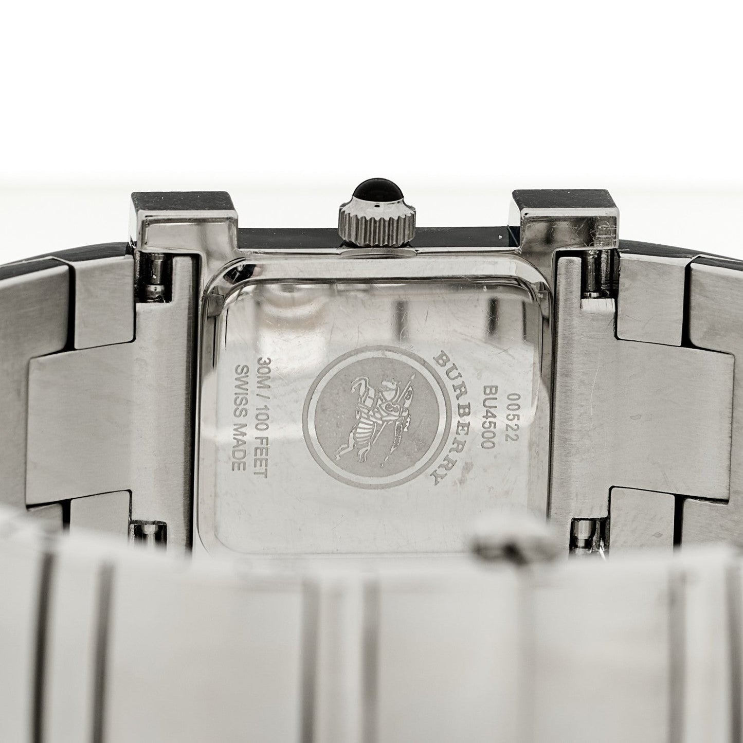 Stainless Steel Diamond Mother of Pearl 24mm Quartz Watch BU4500