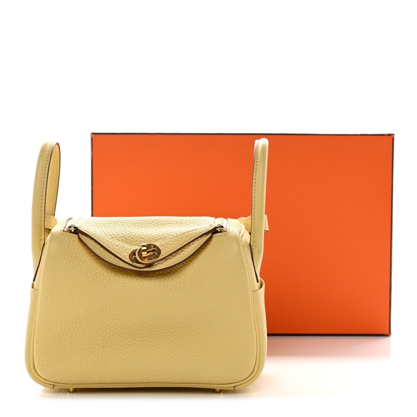 Taurillon Clemence Verso Mini Lindy 20 Jaune Poussin Craie