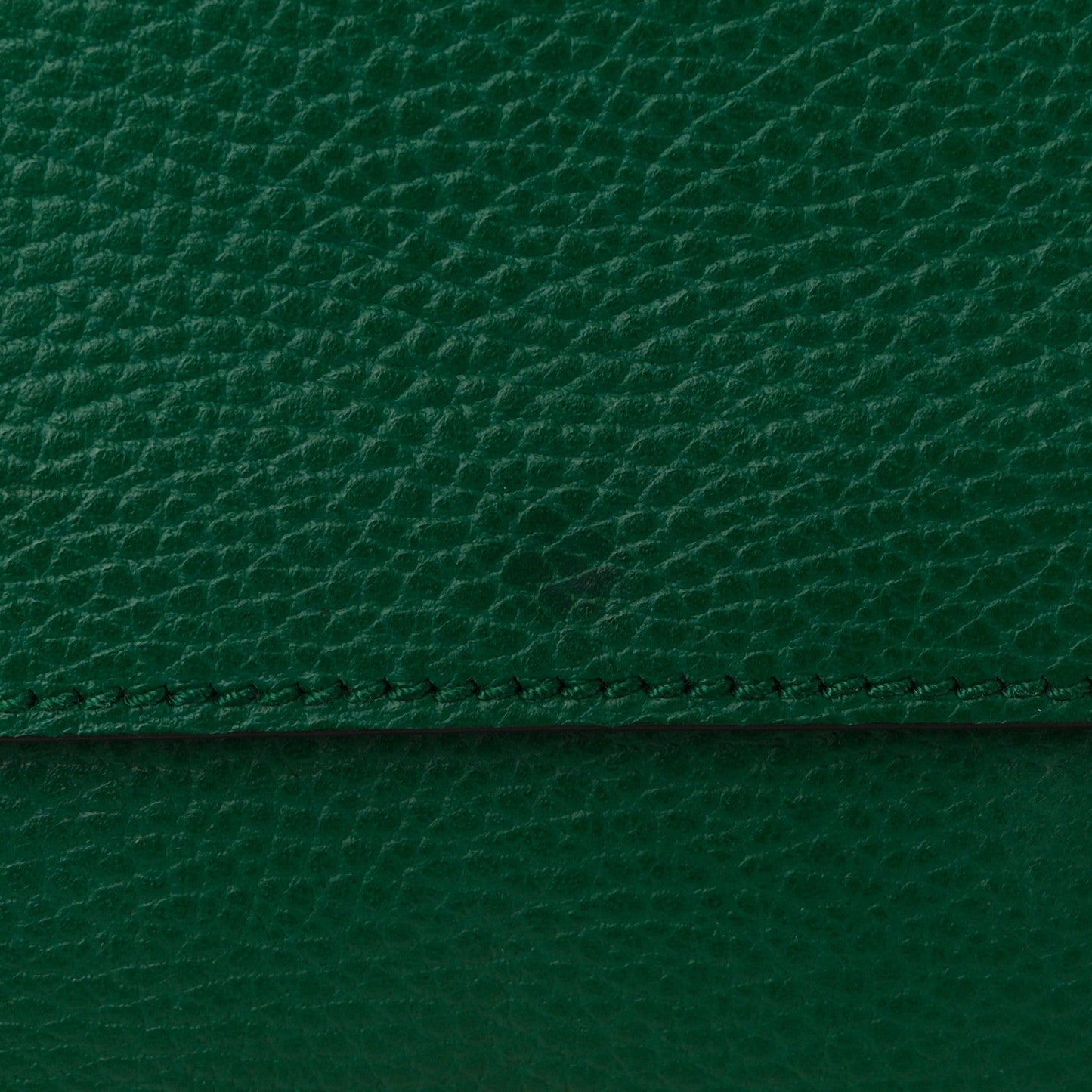 Pebbled Calfskin Small Dionysus Shoulder Bag Emerald