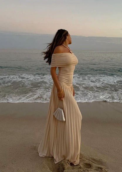Off Shoulder Evening Dresses Long Prom Party Gown     S6902