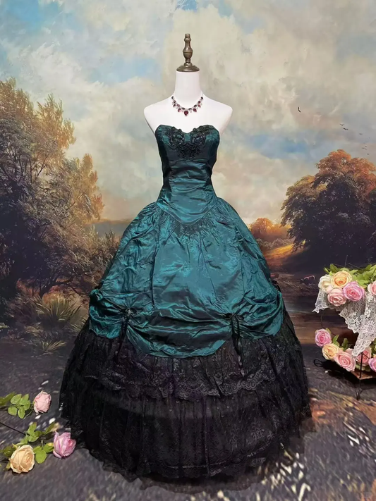 A Line Ball Gown Party Dress, Long Formal Evening Gowns     S6872