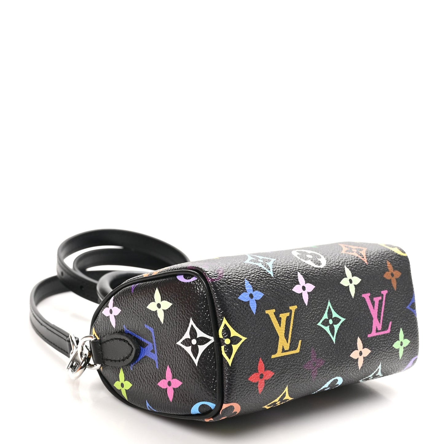 LV X TM Monogram Multicolor Nano Speedy Black