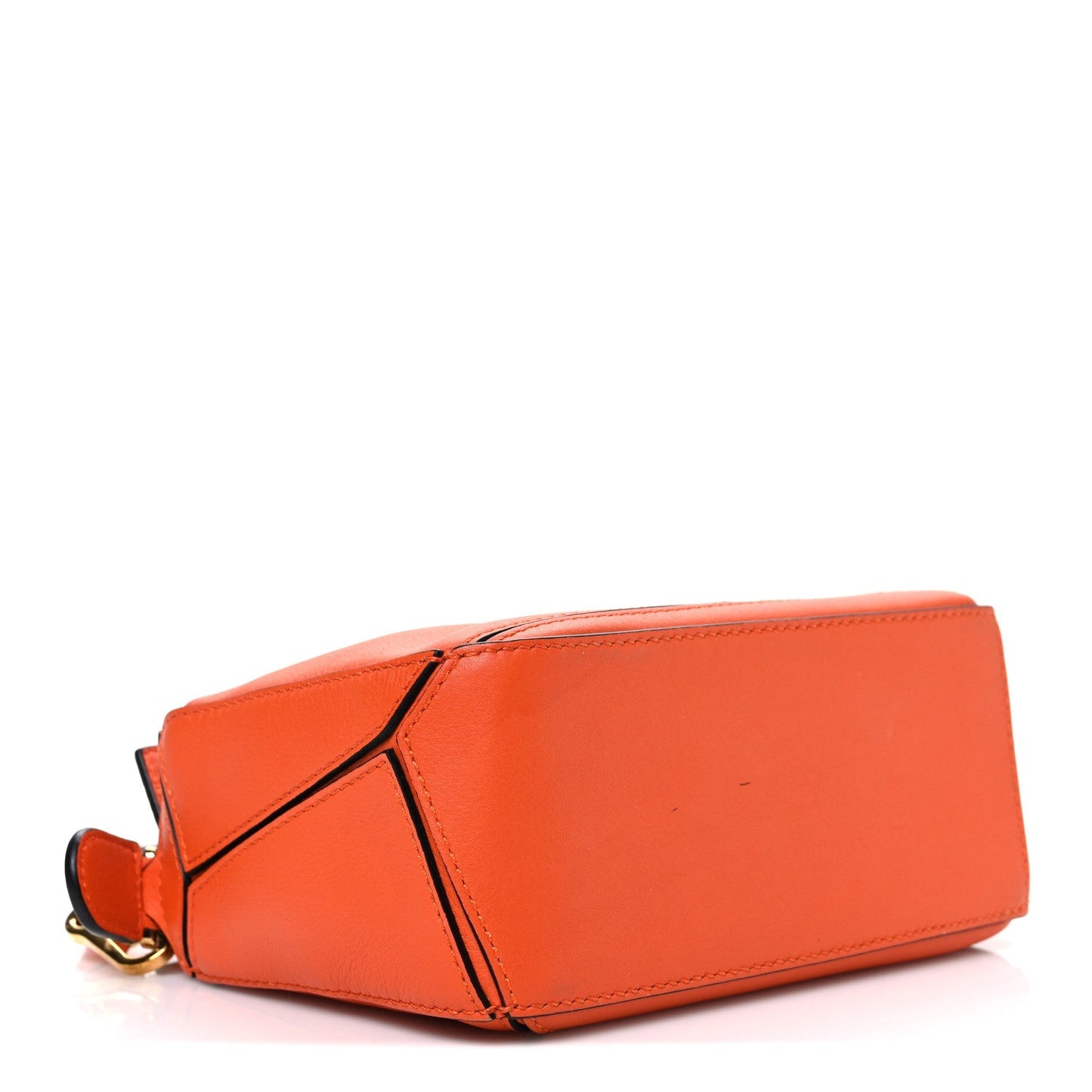 Calfskin Mini Puzzle Bag Orange