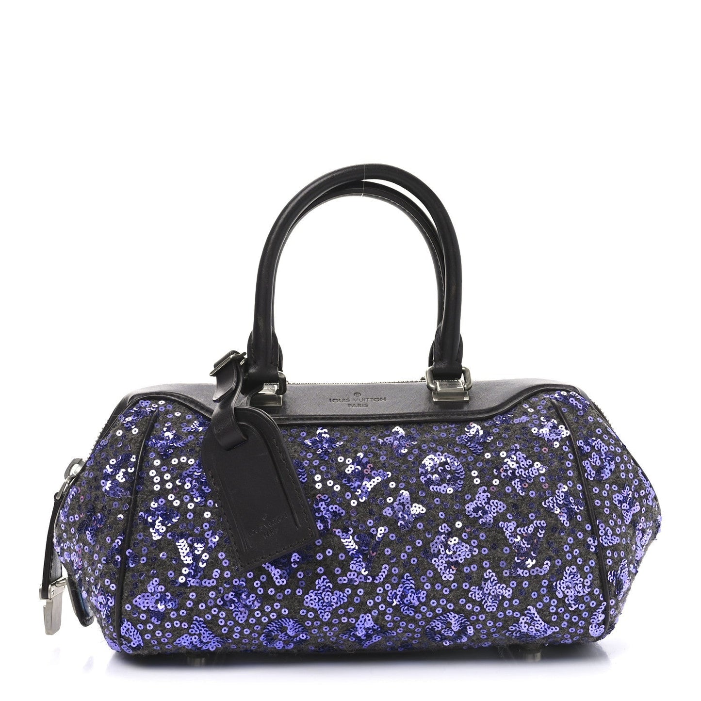 Sequin Monogram Sunshine Express Baby Purple