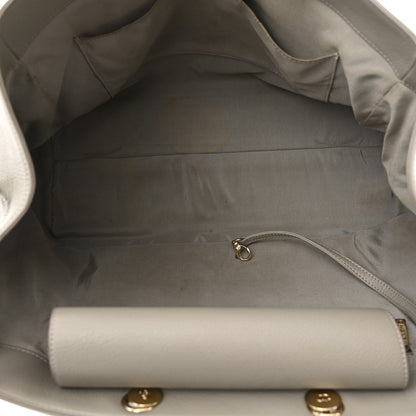 Bullskin Stitched Large Shopping Bag Grey