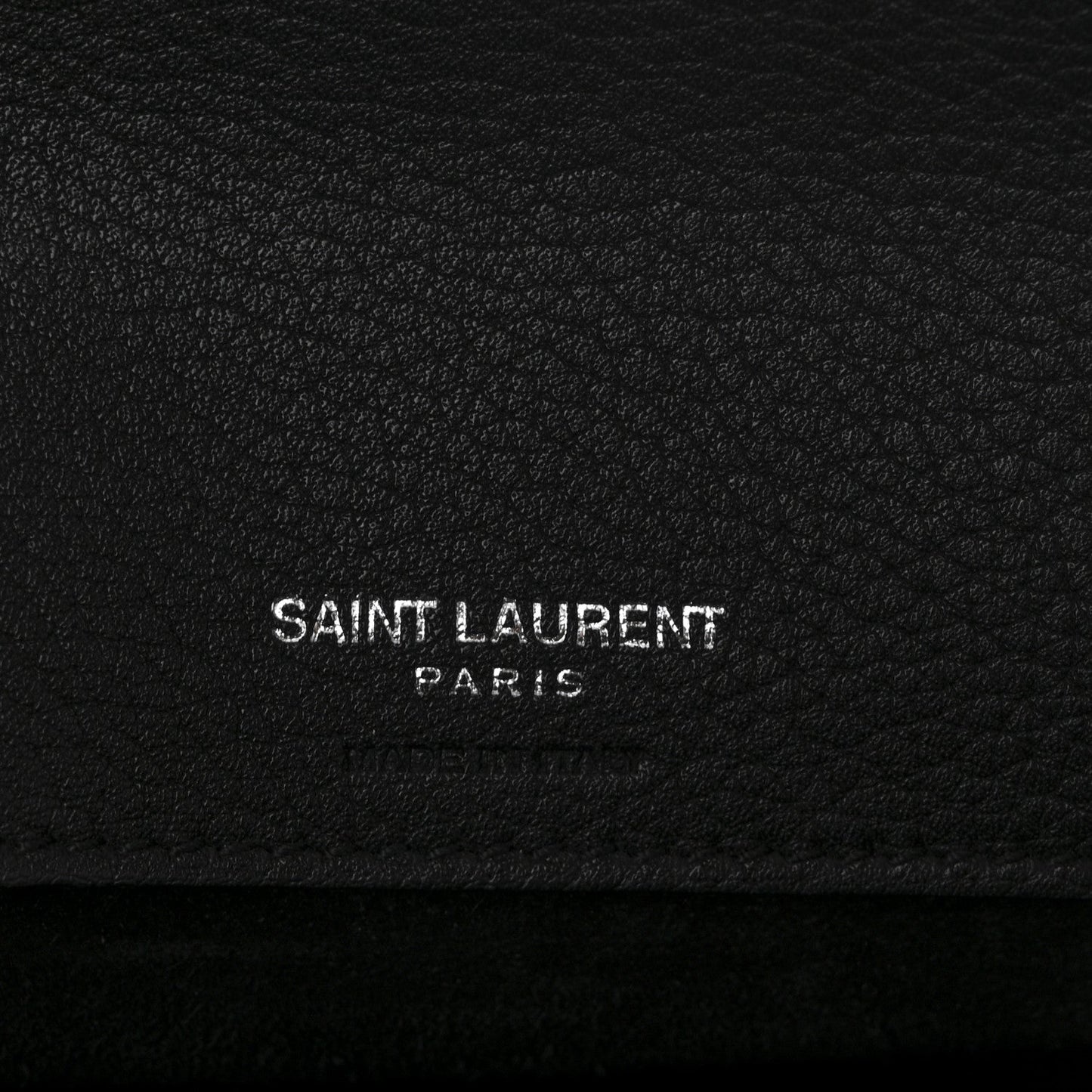 Grained Calfskin Baby Sac De Jour Souple Black