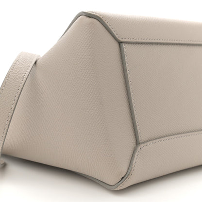 Grained Calfskin Micro Belt Bag Light Taupe