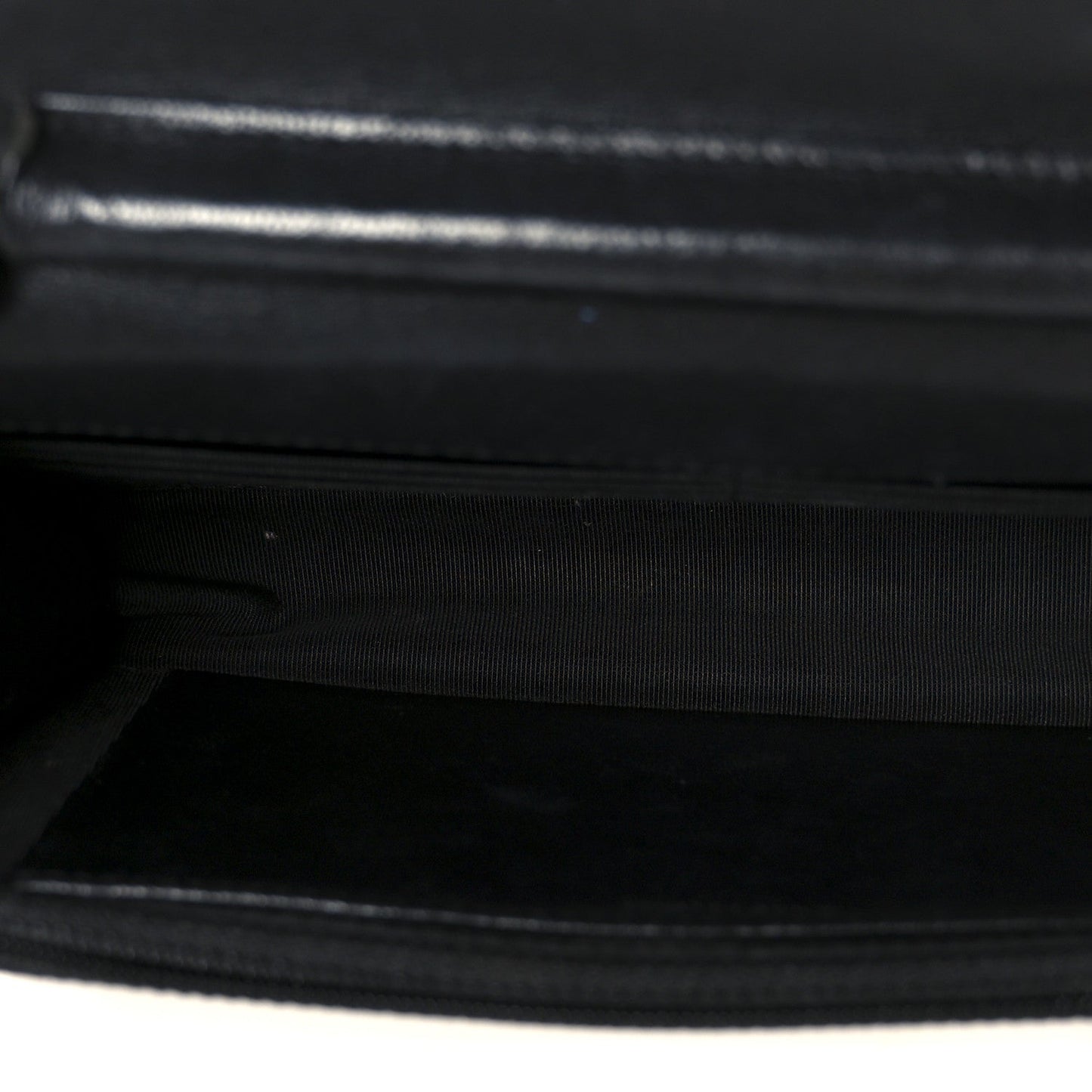 Sheepskin Chevron Reissue Wallet On Chain WOC So Black