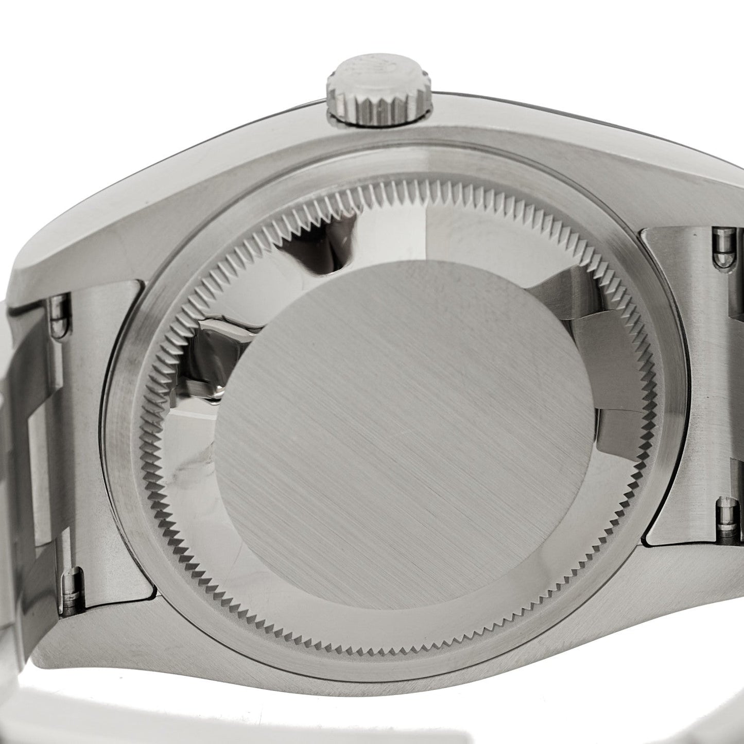 Stainless Steel 18K White Gold 36mm Oyster Perpetual Datejust Watch Black 116234