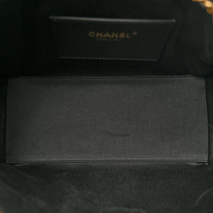Caviar Quilted Small Chanel 25 Handbag Black