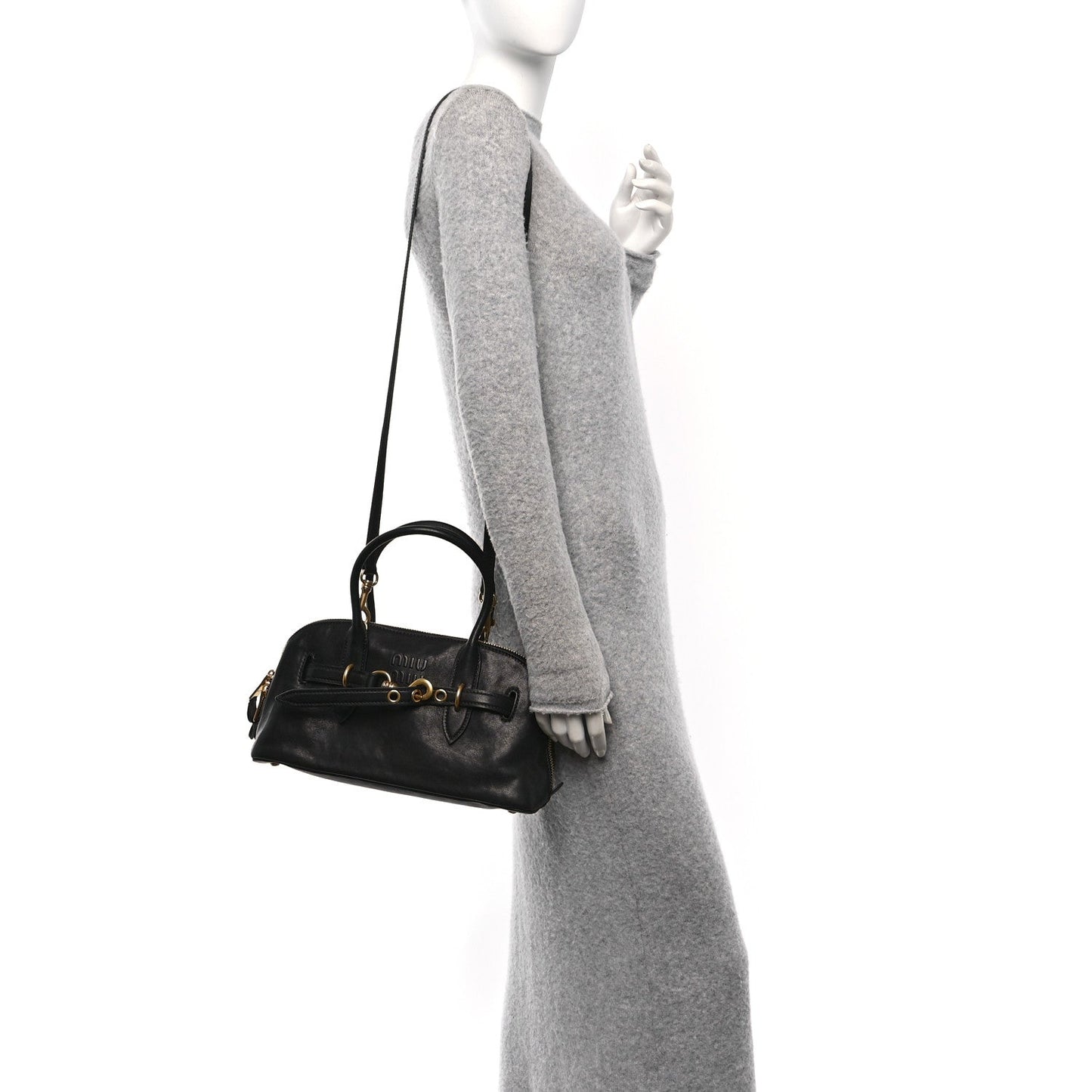 Nappa Aviator Regular Aventure Bag Black