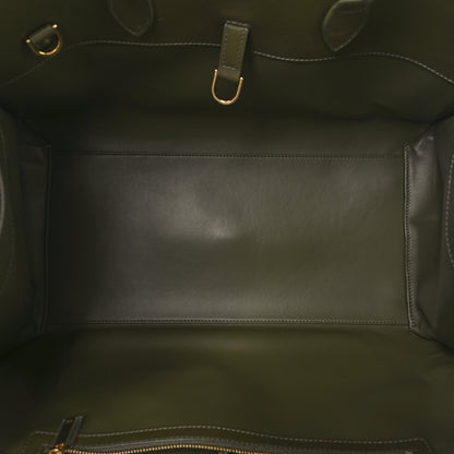 Wool Felt Medium Hug Bag New Olive