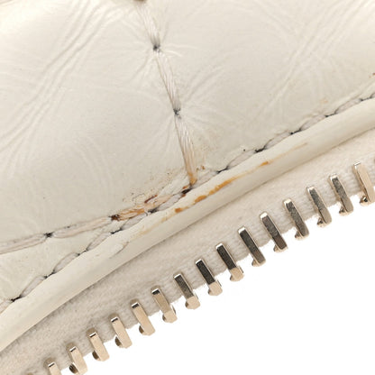 Nappa Small Rockstud Spike Hobo Ivory