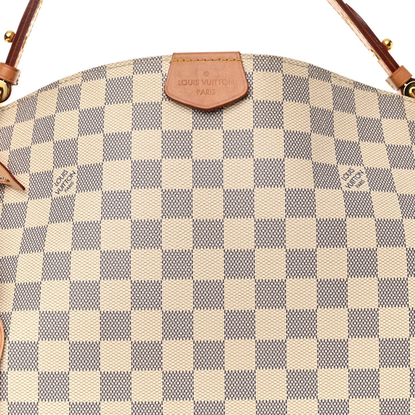 Damier Azur Graceful PM Rose Ballerine