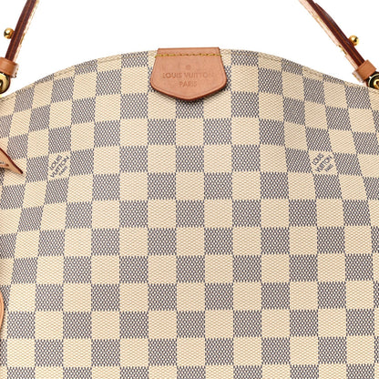 Damier Azur Graceful PM Rose Ballerine