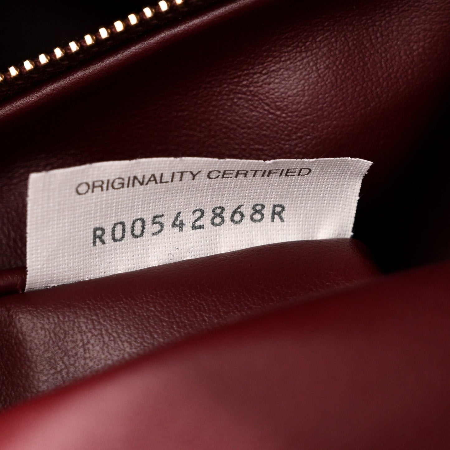 Calfskin Intrecciato Large Hop Barolo