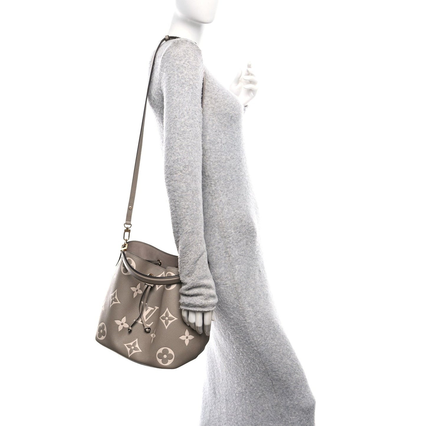 Empreinte Monogram Giant Neonoe MM Tourterelle Creme