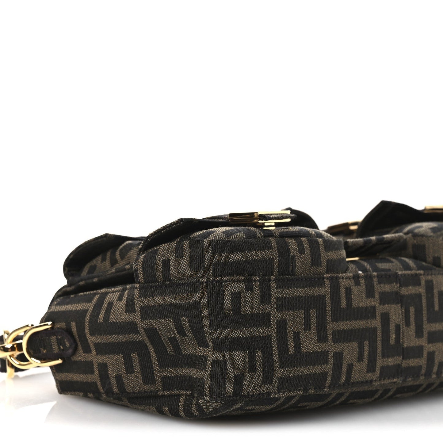 Fabric Jacquard FF 1974 Multipocket Baguette Tobacco Moro